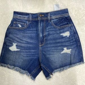 High rise Hollister shorts
